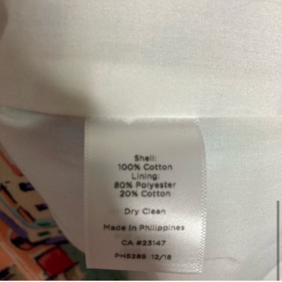 Talbots Scenic Village Shift Dress - Picture 5 of 6